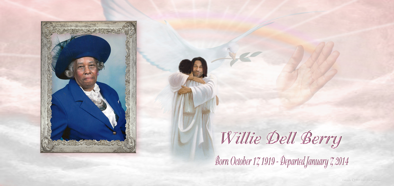 In the Arms of God II PK (Willie Dell Berry) PROOF